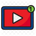 Notificacion De Video Video Pelicula Icono