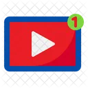 Notificacion De Video Video Pelicula Icono