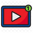 Video Notification  Icon