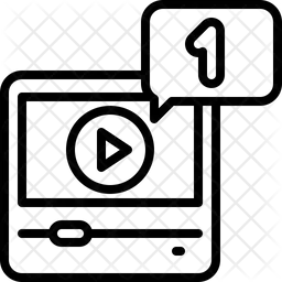 Video Notification  Icon
