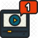 Video Notification Video Video Stream Icon