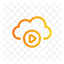 Vídeo en la nube  Icono