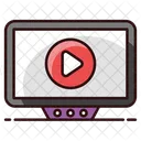 Video On Line Video Na Internet Streaming De Video Icon