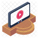 Filme On Line Video On Line Streaming De Video Icon