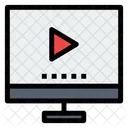 Video On Line Video Na Internet Streaming De Video Icon