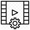 Video Filmstrip Setting Icon