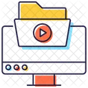 Videoordner  Symbol