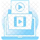 Videodatei Videoordner Medienordner Symbol