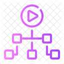 Organization Schema Structure Icon