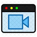 Video Page Video Camera Icon