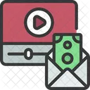 Video Paycheck Vlogger Icon