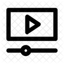 Video Player Streaming Symbol