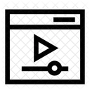 Video Player Play Video Icon