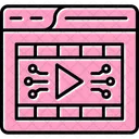 Video Player Player Online Icon