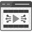 Video Player Player Online Icon