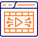 Video Player Player Online Icon