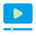 Video Player Video Streaming Icon