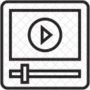 Video Player Media Icon