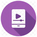 Video Player Mobile Icon