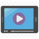 Video Play Video Streaming Watching Video Icon