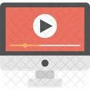 Video Player Internet Video Online Video Marketing Icon
