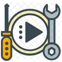 Video Service Player Icon