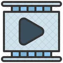 Video Player Multimedia Video Streaming Icon
