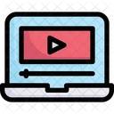 Network Communication Video Player Icon