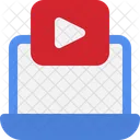 Video Player Video Laptop Icon