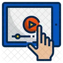 Video Player Training Elearning Icon