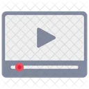 Video Player Streaming Video Icon