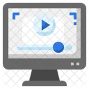 Video Player Music Editing Icon