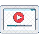 Video Player Online Video Video Streaming Icon