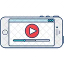 Video Player Online Video Video Streaming Icon