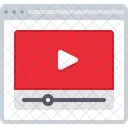Video Player Web Icon