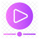 Video Player Video Play Button Icon