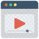 Video Play Online Icon