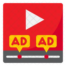Video Player Ad  Icon