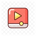 Video player app  Symbol