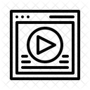 Video Player Browser Video Icon