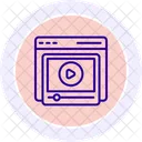 Video Player Media Icon