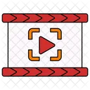 Video Player Play Media Icon