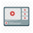 Player Media Video Icon