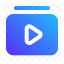 Video Playlist Library Playlist Icon