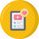 Video Playlist Album Video Icon