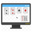 Video Poker Casino Game Gambling Icon