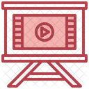 Video Präsentation  Symbol