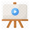Video Training Video Presentation Video Demonstration Icon