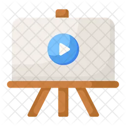 Video Presentation  Icon