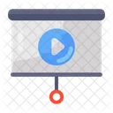 Video Presentation Live Streaming Video Streaming Icon